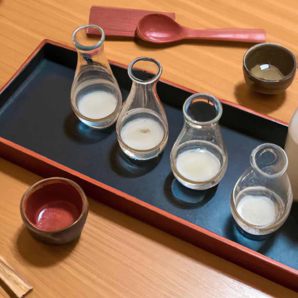 飲み比べできる日本酒体験