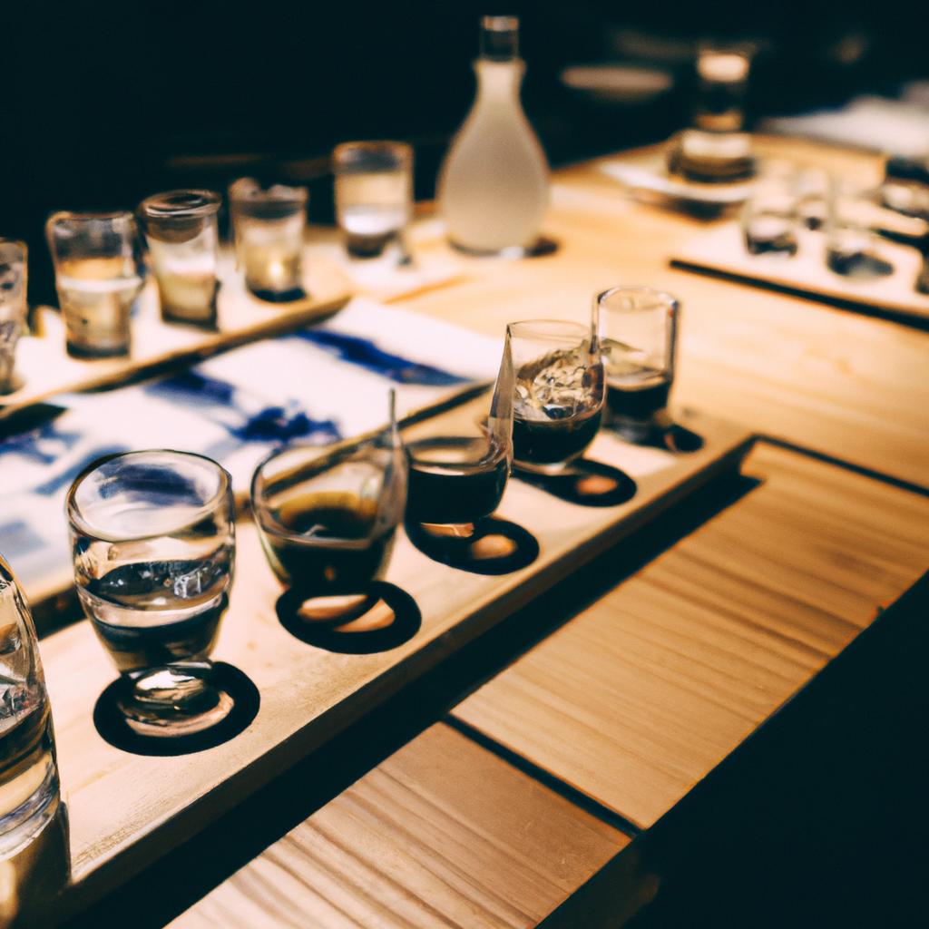 日本酒と共に楽しむ寿司体験